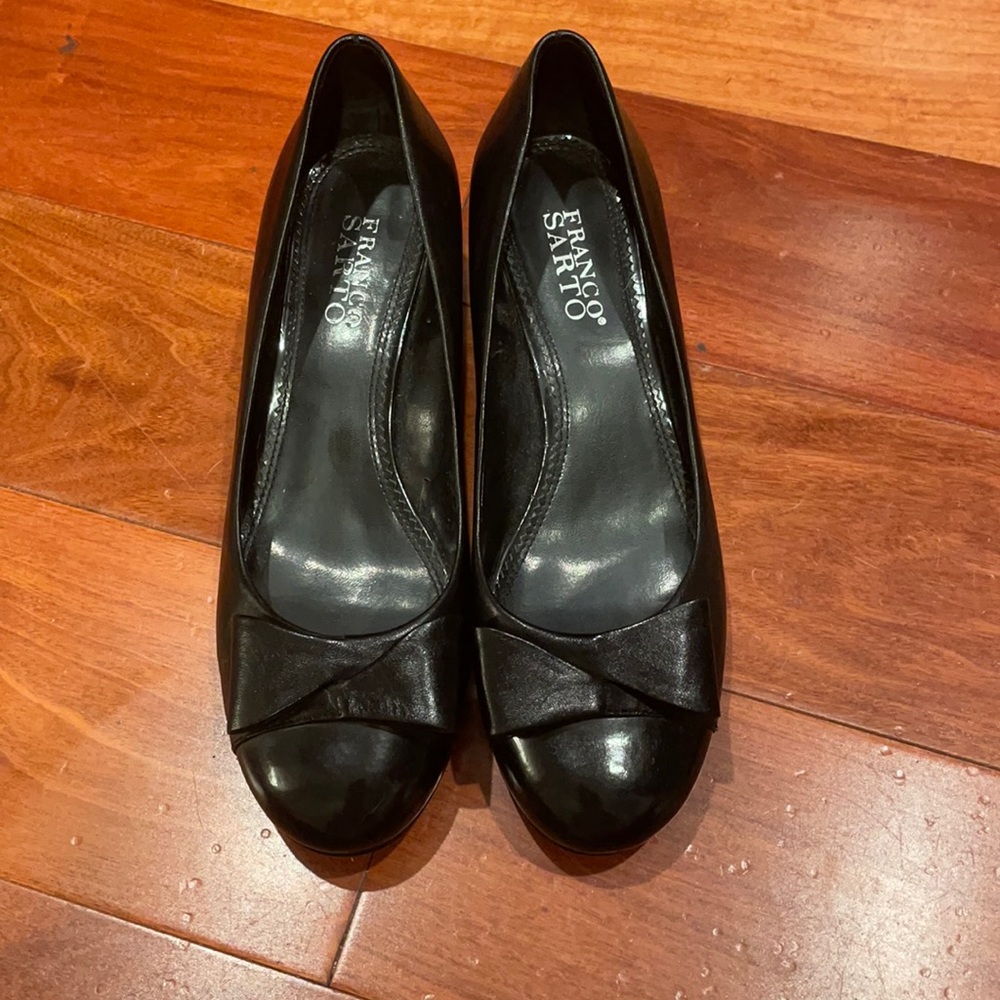 Franco Sarto Black Heels